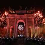 Olympijské hry 2026 v Miláně: Ceremoniál ukázal v ohni zalitou Bránu pekel Tartarus. Připravují svět na válku? Symbol proměny Oblouku míru na ohnivou Bránu pekel